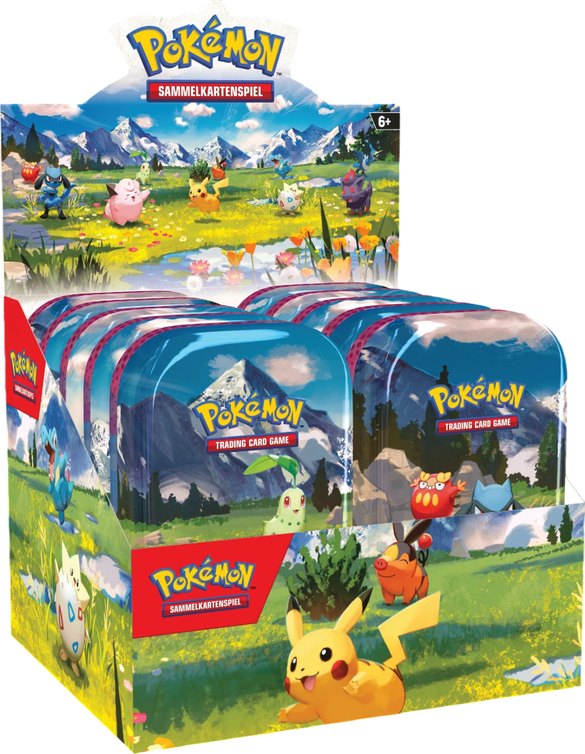 Pokémon TCG - ME2.5 Mega Entwicklung: Erhabene Helden Minitin Display (DE)