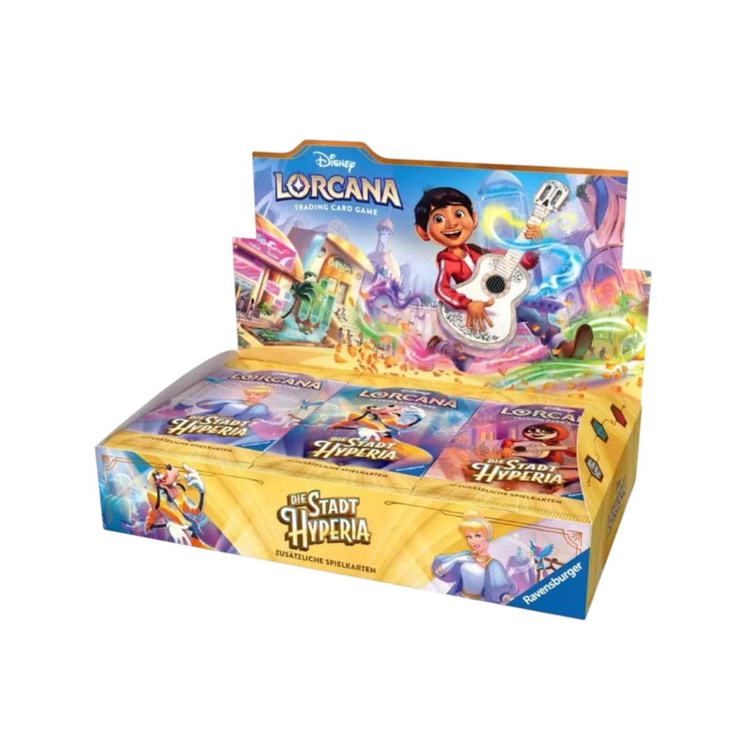 Disney Lorcana TCG - Set 14: Die Stadt Hyperia Display (DE)