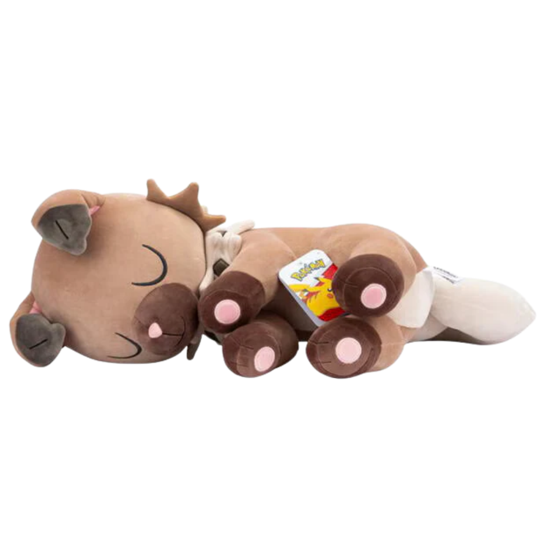 Pokémon Plüsch - Wuffels schlafend 12cm