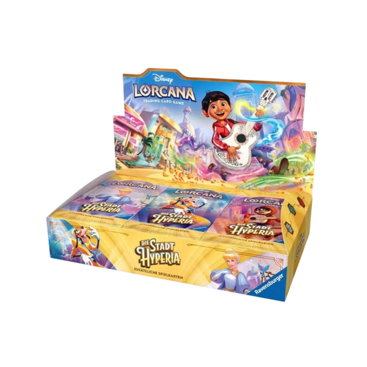 Disney Lorcana TCG - Set 14: Die Stadt Hyperia Display (DE)