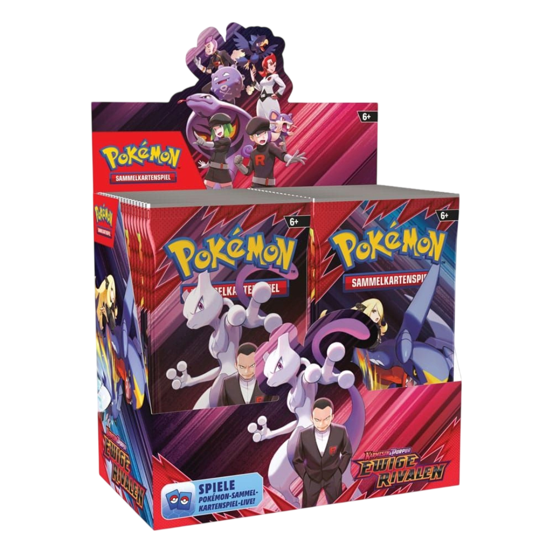 Pokémon TCG - SV10 Karmesin und Purpur: Ewige Rivalen Display (DE)