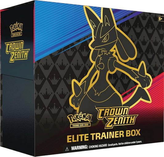 Pokémon TCG - Zenit der Könige: Top Trainer Box (DE) + PET